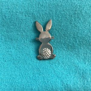 Talbots Bunny Brooche